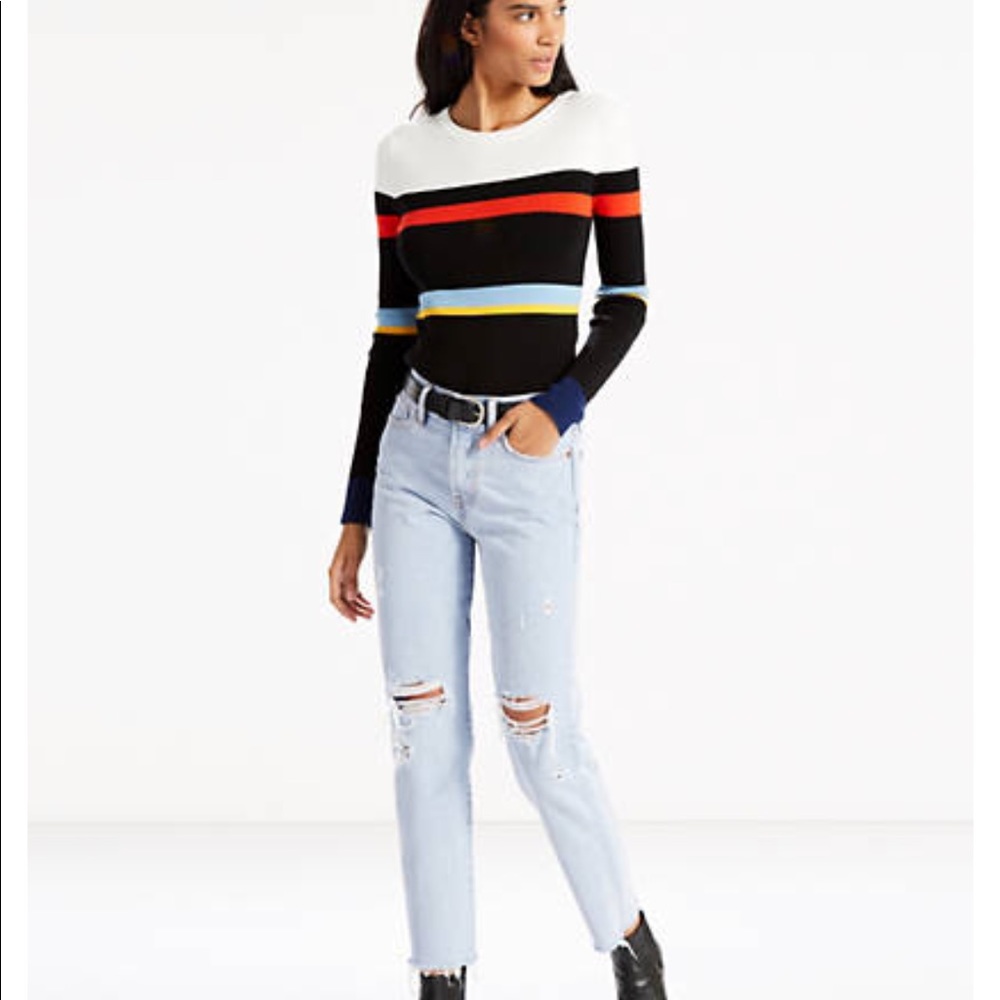 Levi’s wedgie jeans